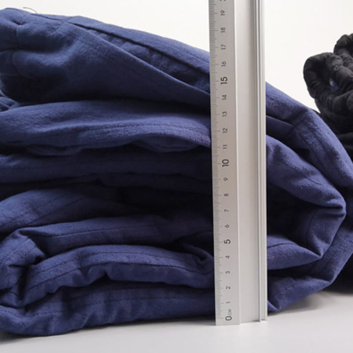 Pantalones de invierno con forro polar de algodón y bolsillos con cordón para hombre de Buddha Stones