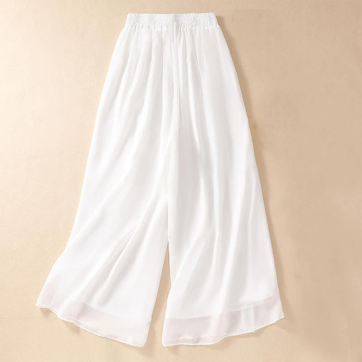Vestido camisero con botones de rana y bordado de flores para mujer de Buddha Stones, pantalones de pierna ancha