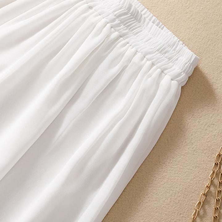 Vestido camisero con botones de rana y bordado de flores para mujer de Buddha Stones, pantalones de pierna ancha