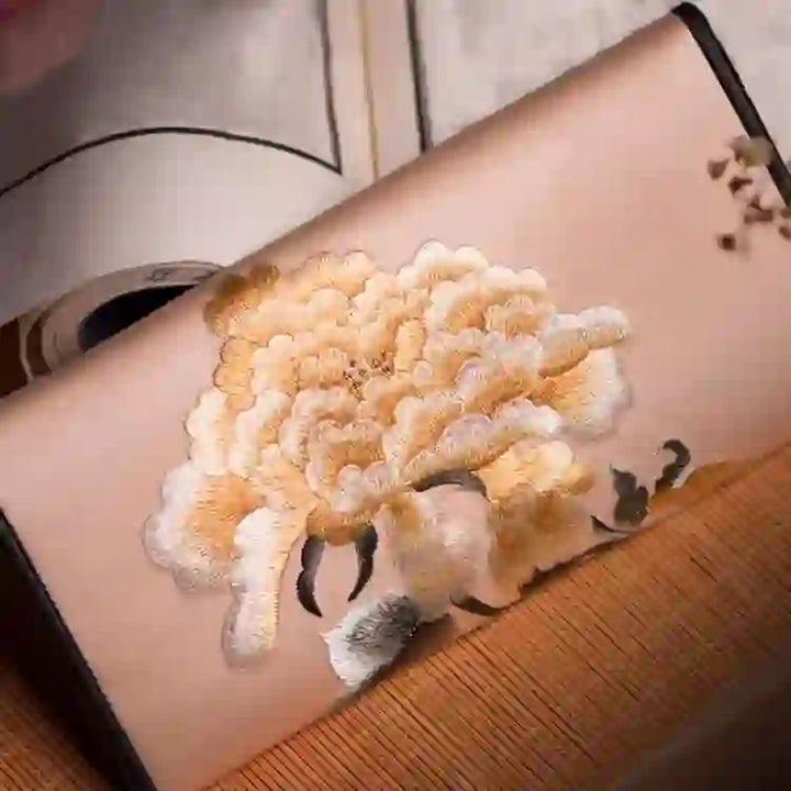 Bolso de mano largo con Buddha Stones