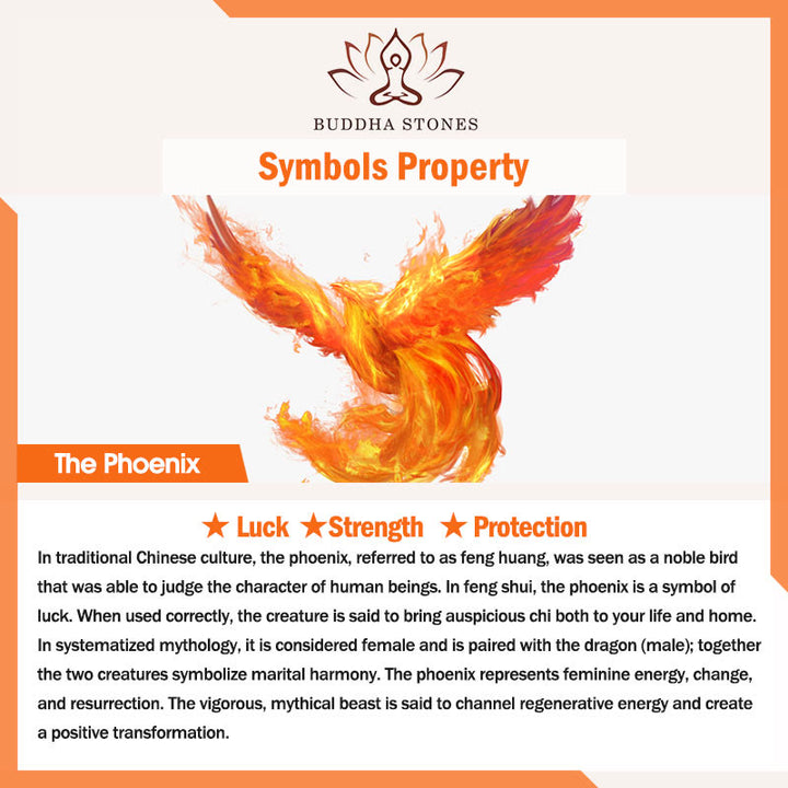 Pulsera de protección de la suerte de latón y cobre tallada con Buddha Stones, dragón y fénix jugando con una perla