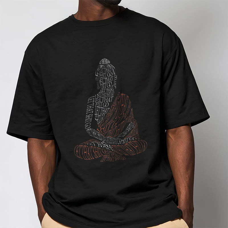 Camiseta con Buddha Stones de Buda, deja ir esa mierda - image 7