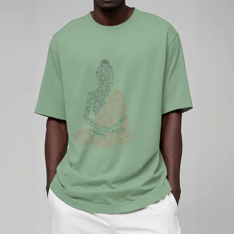Camiseta con Buddha Stones de Buda, deja ir esa mierda - image 16
