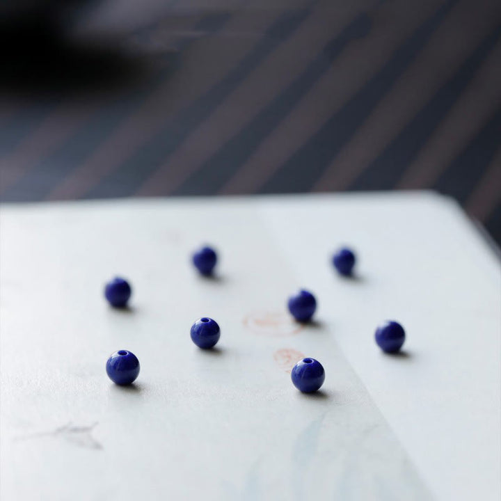 Pulsera positiva con Buddha Stones , lazurita, lapislázuli y pez koi - image 6