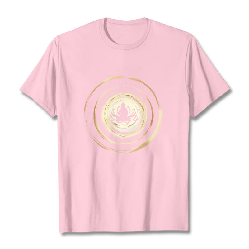 Camiseta con estampado de Buddha Stones de Buda - Rosa claro - 2XL - image 13