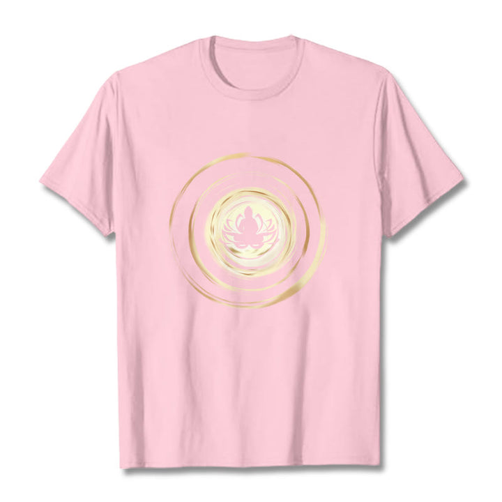 Camiseta con estampado de Buddha Stones de Buda - rosa claro - 2XL - image 12