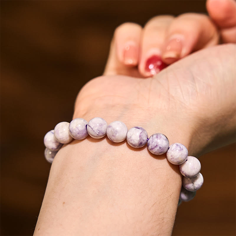 Pulsera de armonía de sodalita con Buddha Stones