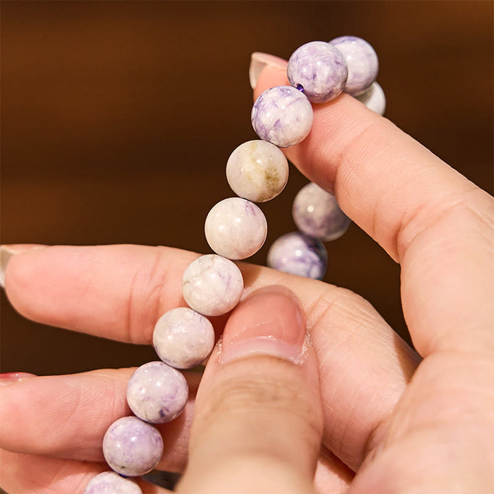 Pulsera de armonía de sodalita con Buddha Stones