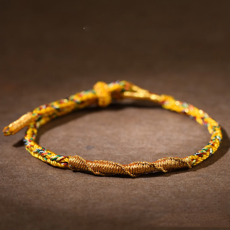Pulsera trenzada de cuerda con Buddha Stones hechas a mano con el zodíaco chino y la suerte y la fuerza del Buda natal