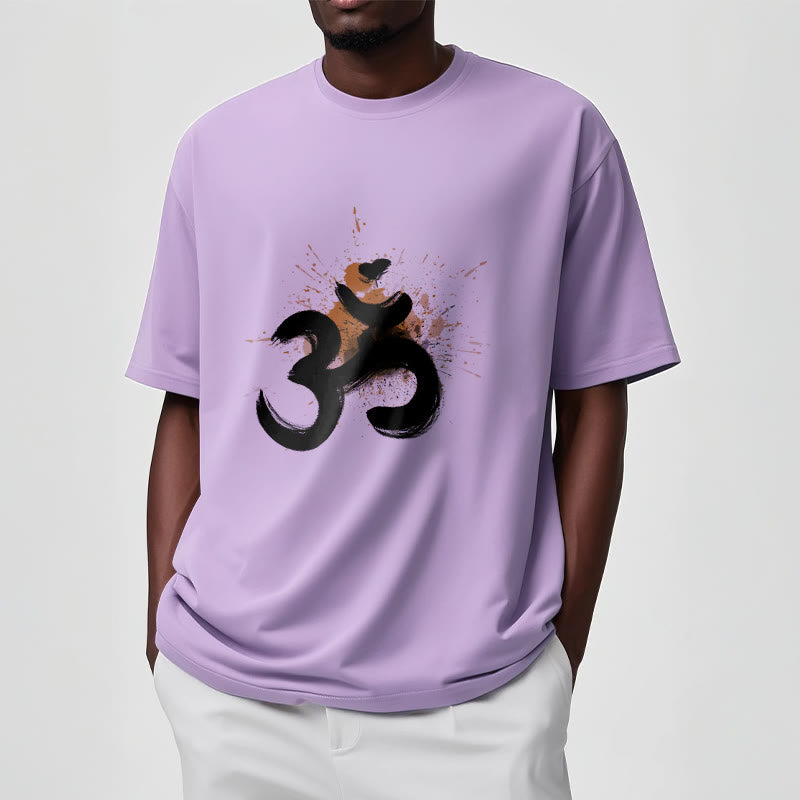 Camiseta de algodón con diseño sánscrito OM de Buddha Stones - image 15
