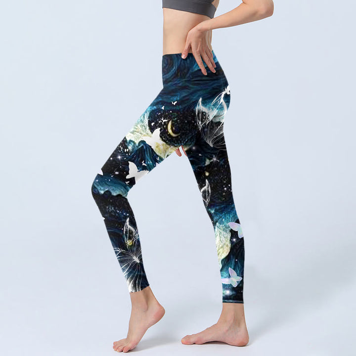 Leggings de yoga para mujer con estampado de Buddha Stones - image 2