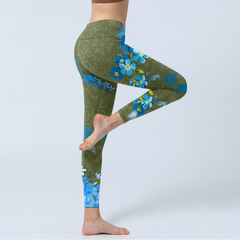 Leggings de yoga para mujer con estampado de Buddha Stones - image 4