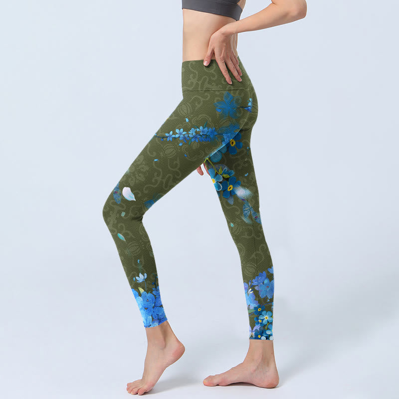Leggings de yoga para mujer con estampado de Buddha Stones - image 3