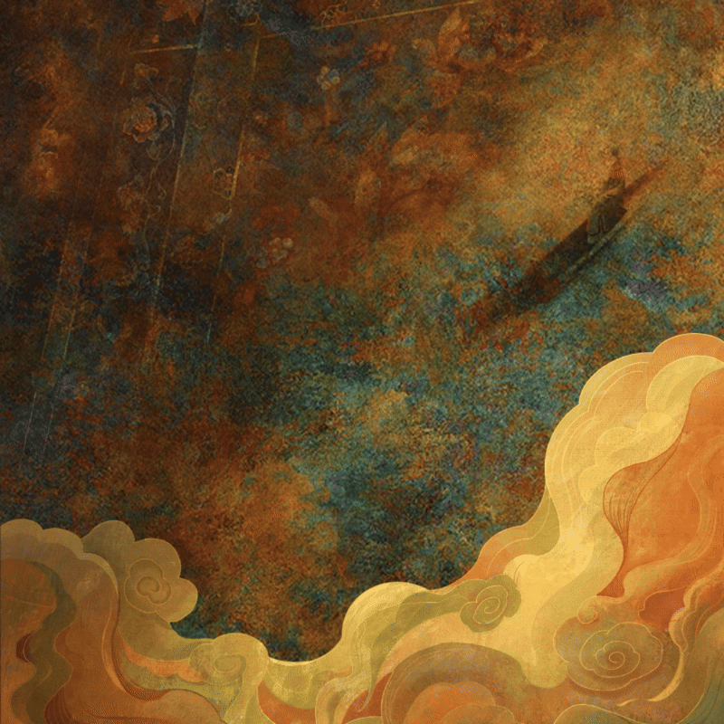 Leggings de fitness de tela de lycra con estampado de nubes auspiciosas y Buddha Stones para mujer - image 2