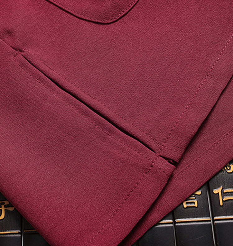 Traje Tang Hanfu de manga larga con botones y dragón y rana bordados con Buddha Stones para Año Nuevo chino, conjunto de ropa para hombre - image 6