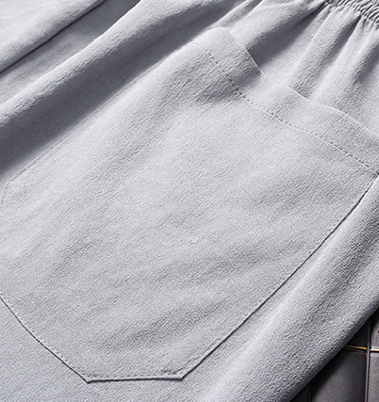 Traje Tang Hanfu de manga larga con botones y dragón y rana bordados con Buddha Stones para Año Nuevo chino, conjunto de ropa para hombre - image 14