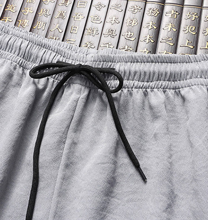 Traje Tang Hanfu de manga larga con botones y dragón y rana bordados con Buddha Stones para Año Nuevo chino, conjunto de ropa para hombre - image 12