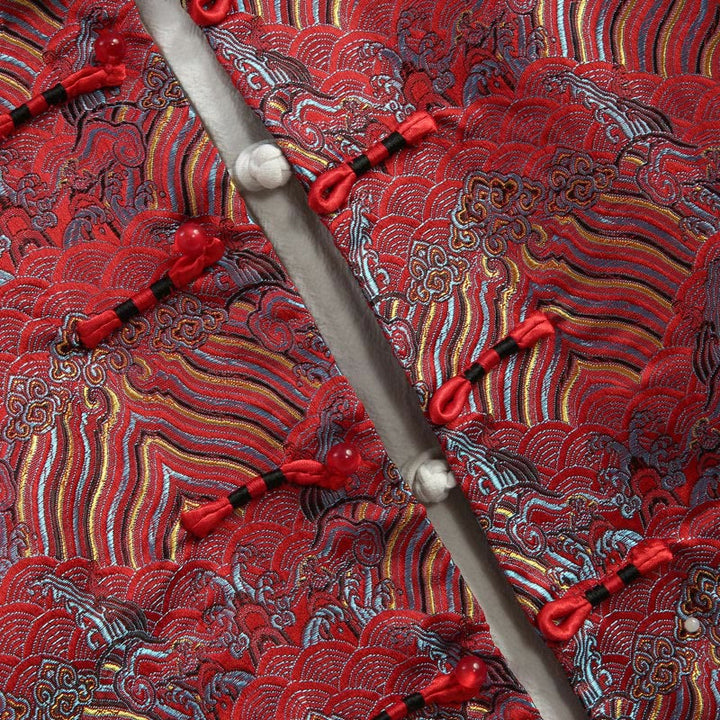 Traje Tang con Buddha Stones y bolsillos para hombre - image 2