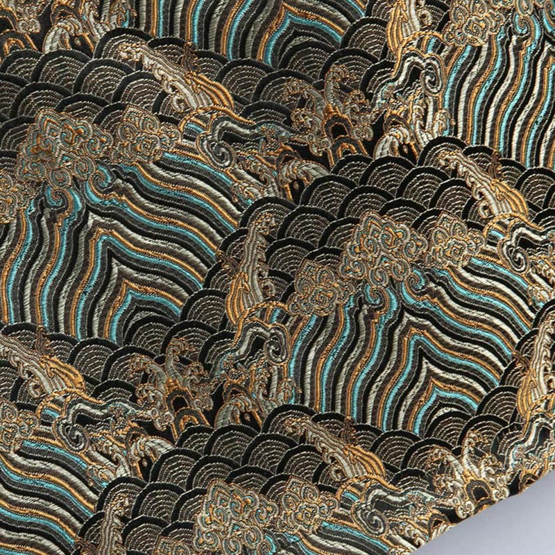 Traje Tang con Buddha Stones y bolsillos para hombre - image 9
