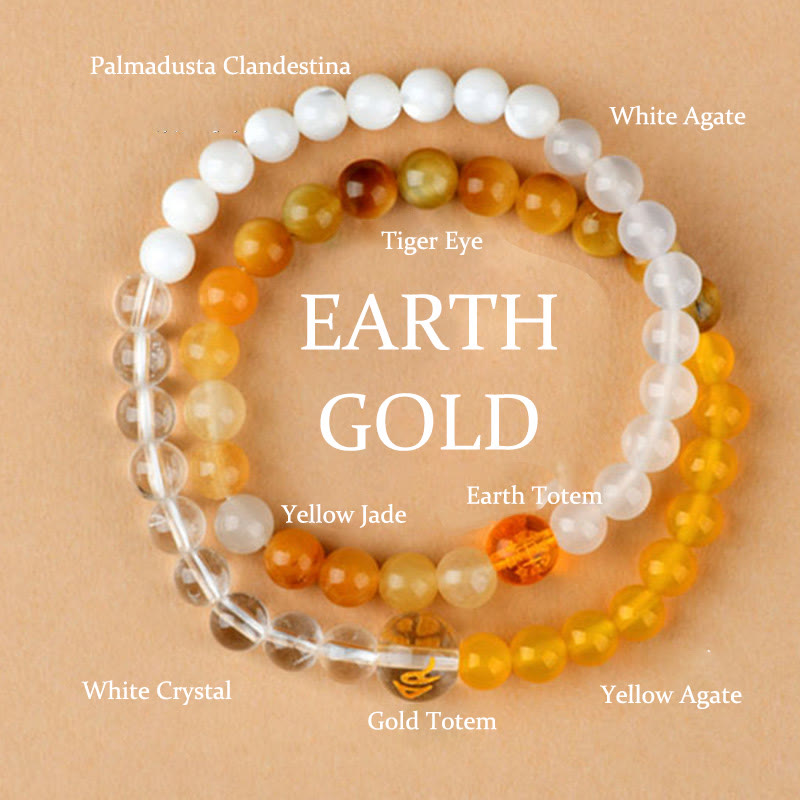 Pulsera de la suerte con Buddha Stones, cinco elementos, varios cristales de ágata, perla, ónix negro, ágata blanca y cristal blanco