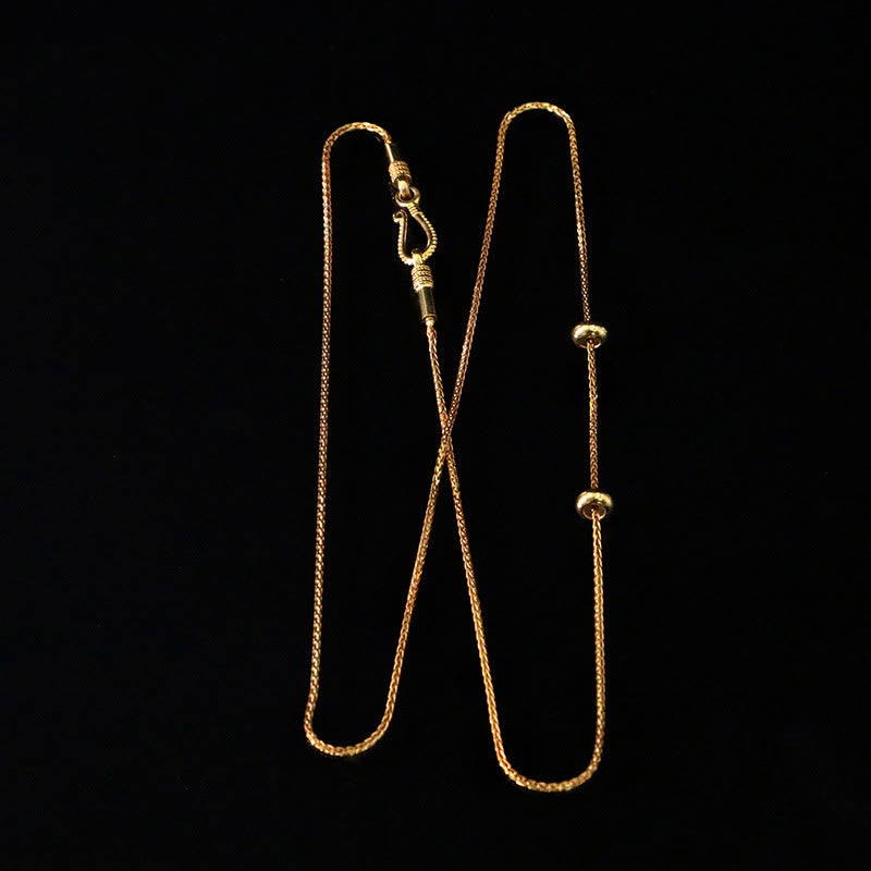 Collar con colgante de Buddha Stones en plata de ley 925 con protección del dios de la riqueza Jambhala tibetano amarillo - image 13