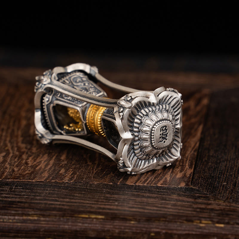 Collar con colgante de bendición de la diosa de la riqueza tibetana Zakiram de plata de ley 925 con Buddha Stones - image 4