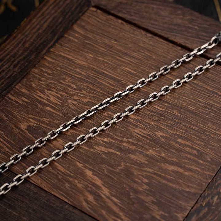 Collar de cadena de metal con bendición de Dorje Vajra de la diosa de la riqueza tibetana Zakiram blanco de plata esterlina 925 con Buddha Stones - image 8