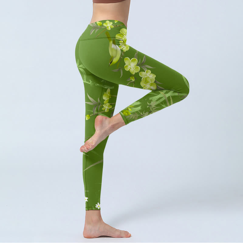 Leggings de yoga para mujer con estampado de Buddha Stones - image 3