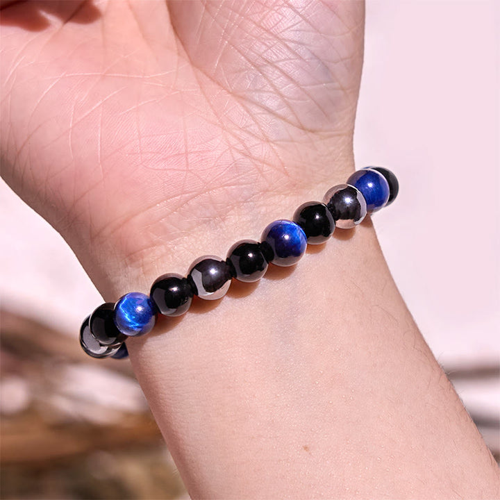 Pulsera de la calma con piedra de Buda, varios cristales, malaquita, lazurita, lapislázuli y hemimorfita. - image 76
