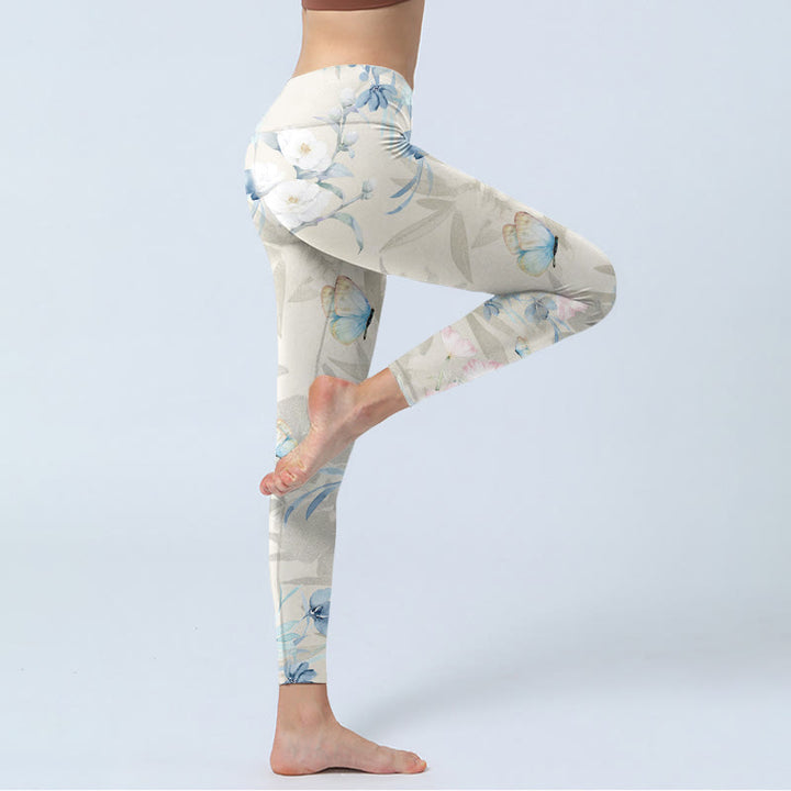 Leggings de yoga para mujer con estampado de Buddha Stones - image 3