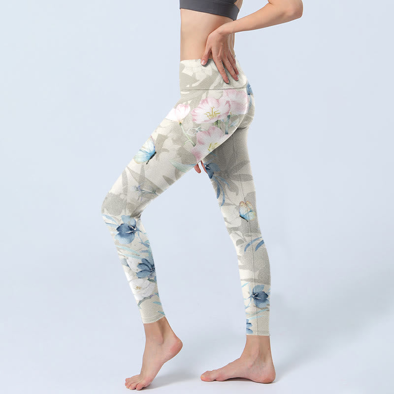 Leggings de yoga para mujer con estampado de Buddha Stones - image 2