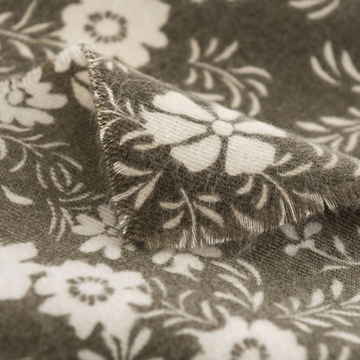 Chal tibetano con Buddha Stones y estampado de margaritas frescas para otoño e invierno, suave y cálido, para viajes - image 7