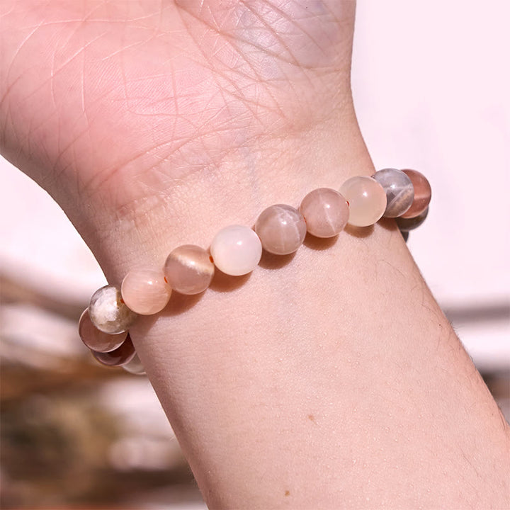 Pulsera Pasión Coraje Serie Naranja Rojo Buddha Stones Inspiran Creatividad