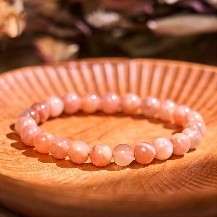 Pulsera Pasión Coraje Serie Naranja Rojo Buddha Stones Inspiran Creatividad