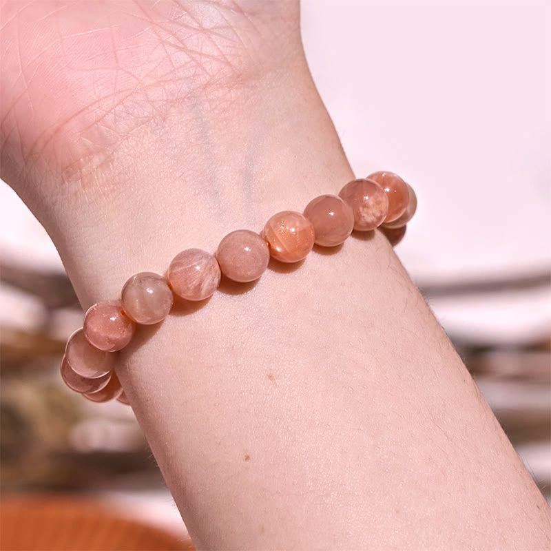 Pulsera Pasión Coraje Serie Naranja Rojo Buddha Stones Inspiran Creatividad