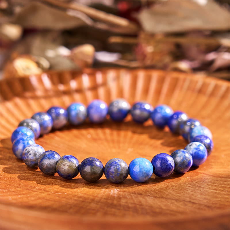 Pulsera de tranquilidad y amor con Buddha Stones que restauran la calma en colores fríos