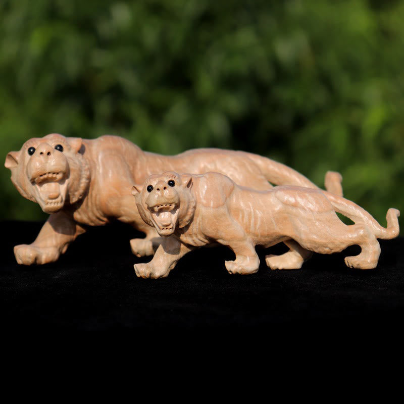 Estatua de madera de durazno con el símbolo Fu del zodiaco chino del año de la serpiente y Buddha Stones para decoración del hogar - image 13