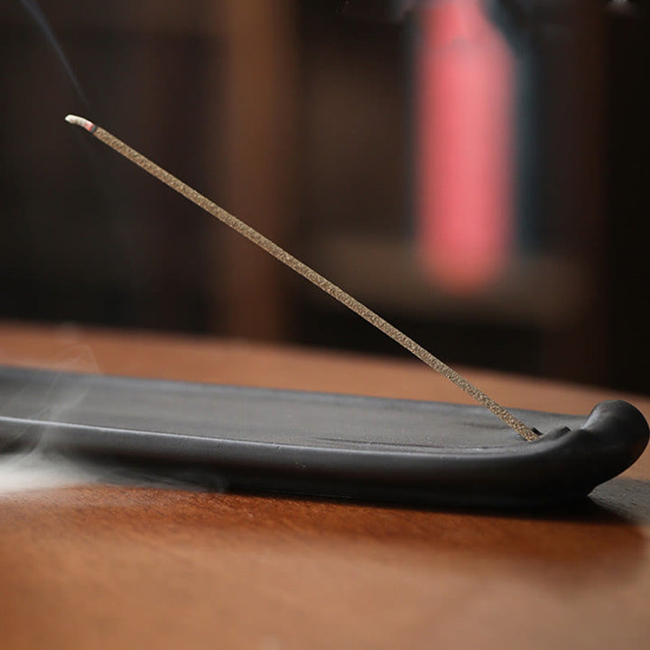 Quemador de incienso de cerámica con forma de conejo, luna y Buddha Stones, PiXiu, para curación de montañas - image 12