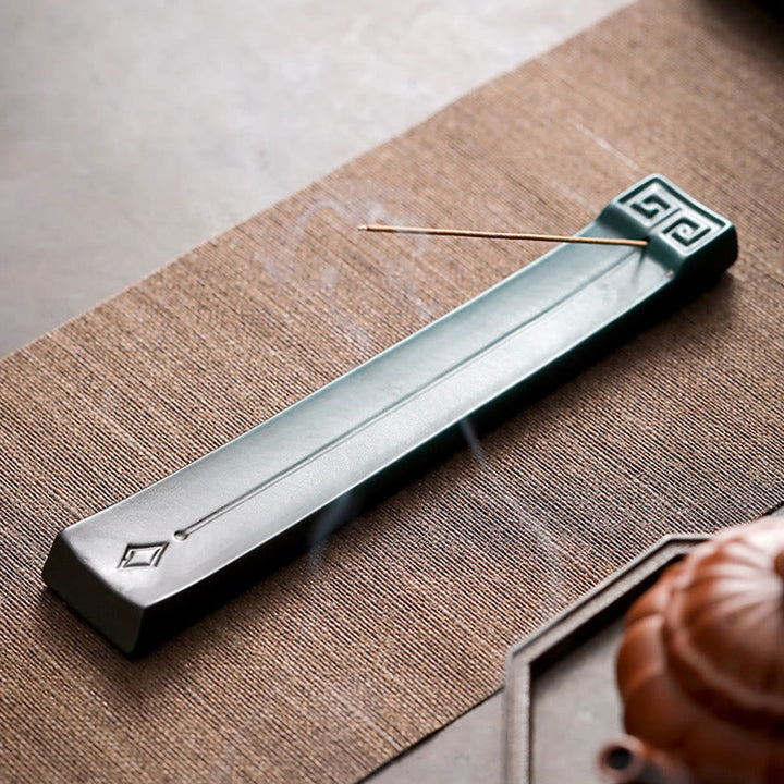 Quemador de incienso de cerámica con forma de conejo, luna y Buddha Stones, PiXiu, para curación de montañas - image 15