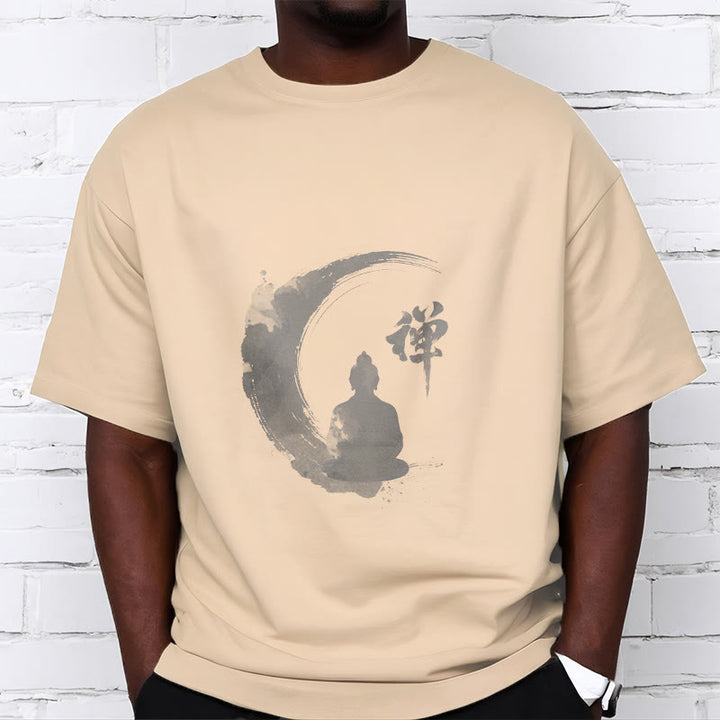 Camiseta de algodón con estampado de Buddha Stones de Buda - image 18