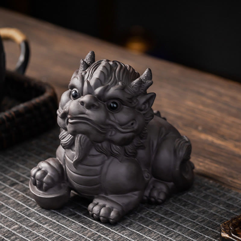 Buddha Stones, PiXiu, para té, mascota, riqueza, decoración del hogar - image 4