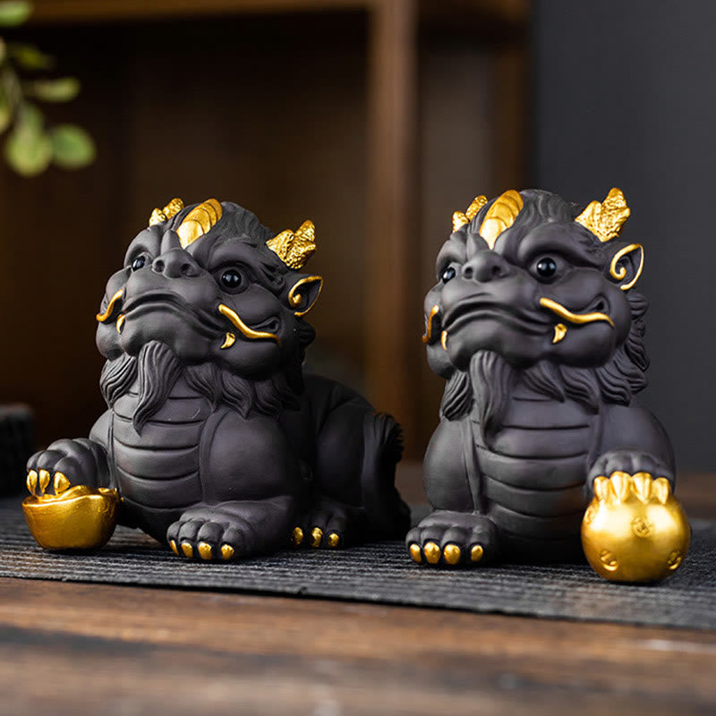 Buddha Stones, PiXiu, para té, mascota, riqueza, decoración del hogar - image 10