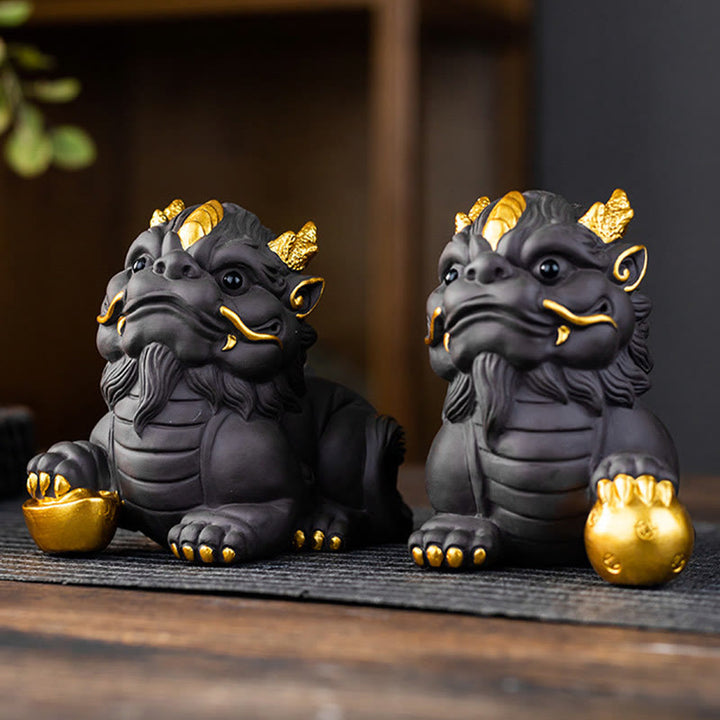 Buddha Stones, PiXiu, para té, mascota, riqueza, decoración del hogar - image 10