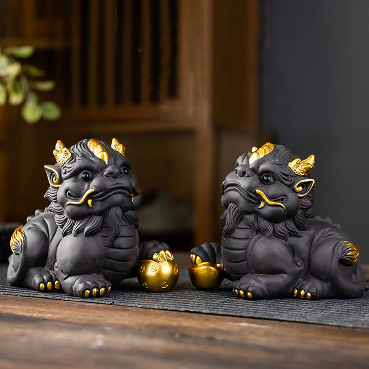 Buddha Stones, PiXiu, para té, mascota, riqueza, decoración del hogar - image 0