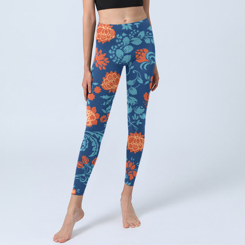 Leggings de yoga para mujer con estampado de Buddha Stones - image 6