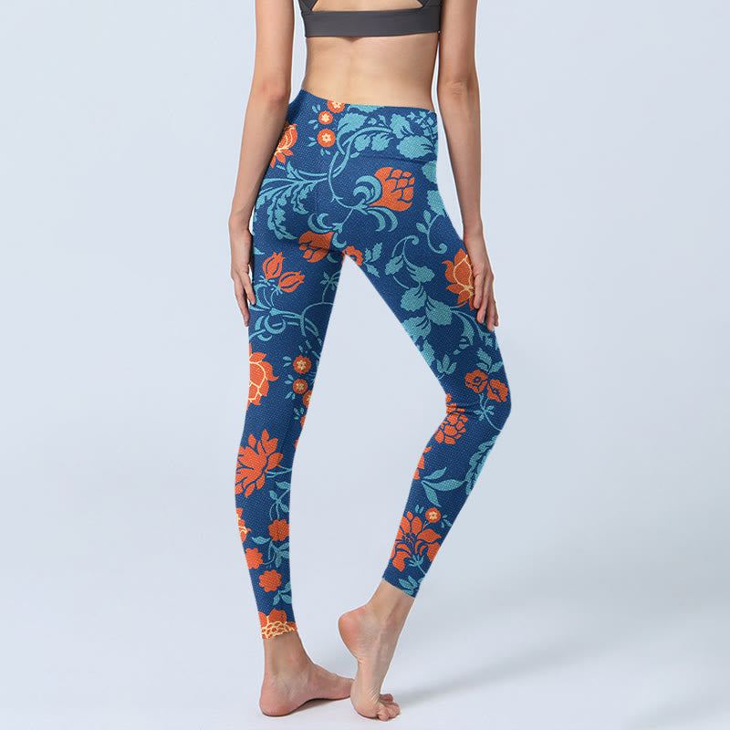 Leggings de yoga para mujer con estampado de Buddha Stones - image 4