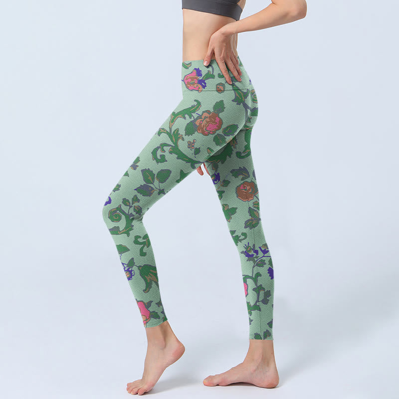 Leggings de yoga para mujer con estampado de Buddha Stones - image 3