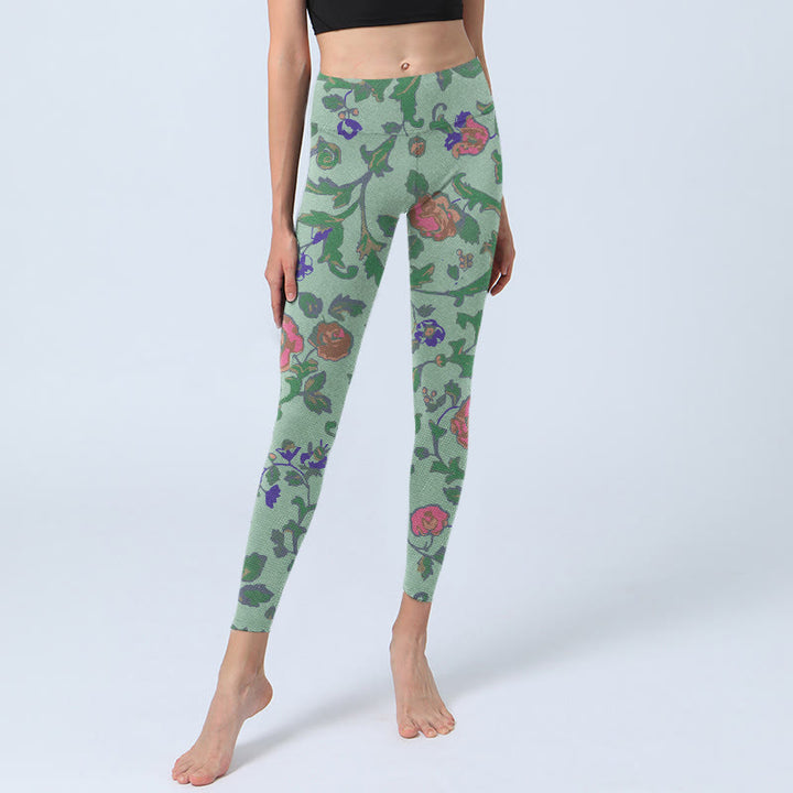 Leggings de yoga para mujer con estampado de Buddha Stones - image 5