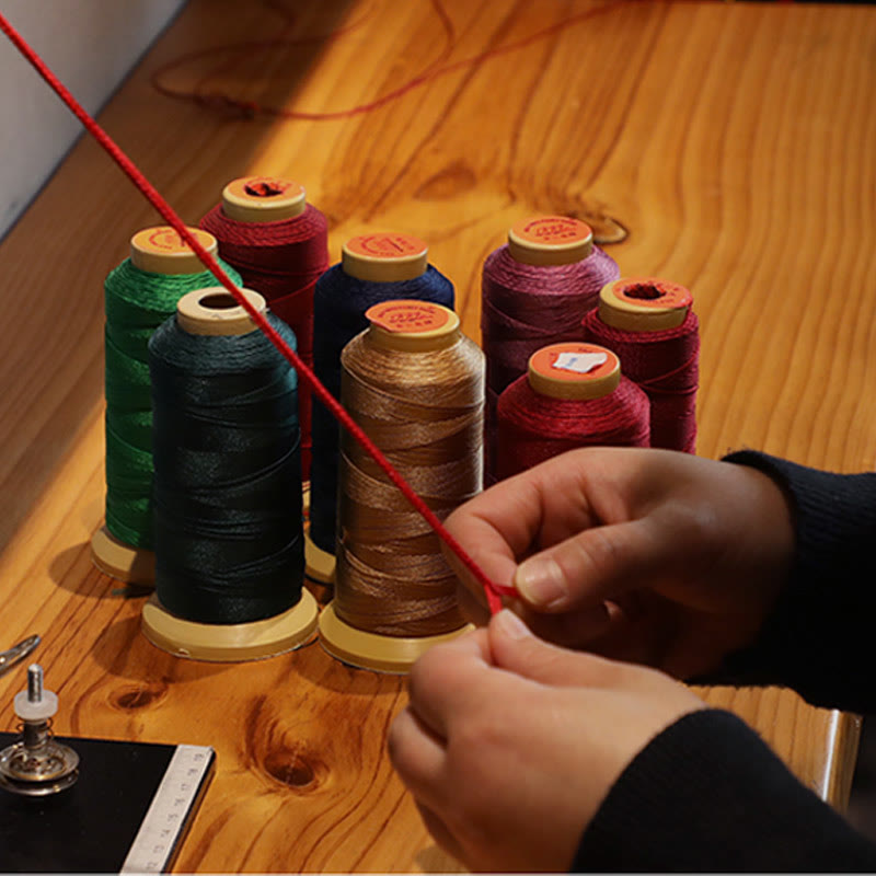 Pulsera trenzada ultrafina con hilo de plata de ley 925 y Buddha Stones para proteger la suerte - image 18