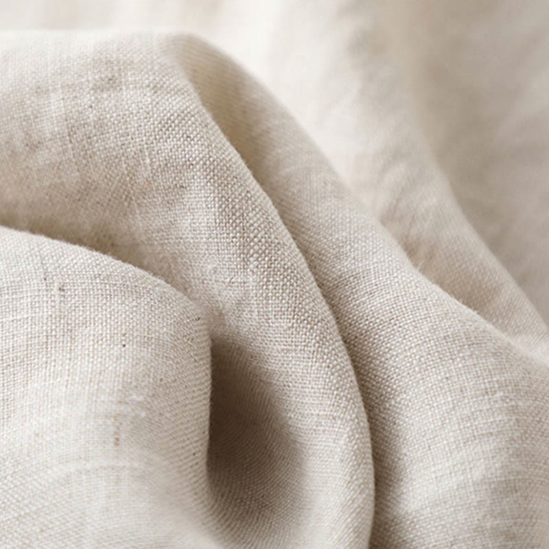 Pantalones de lino y algodón con pliegues laterales, de color liso, informales, para mujer, con pernera ancha y bolsillos , de Buddha Stones - image 4